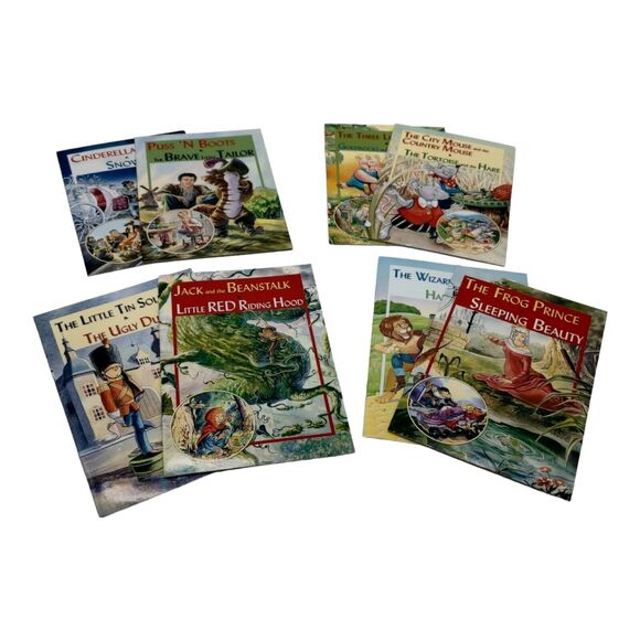 NEW 2003 Vintage 16 Classic Children's Stories Weekly Reader 8 Book Set Volume 1 - Picture 4 of 16